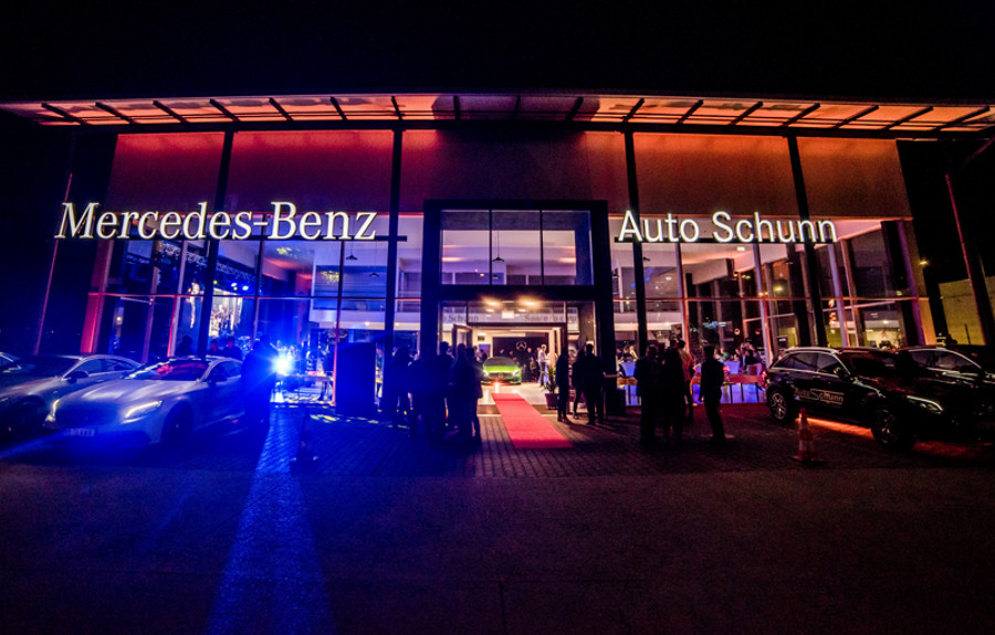 Showroom Auto Schunn Timisoara - parc auto Mercedes