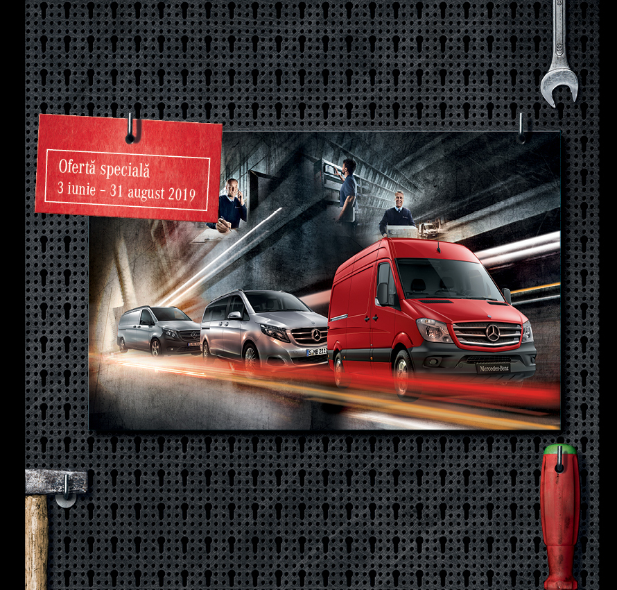 promotie suspensie si directie Mercedes-Benz Vito si Sprinter