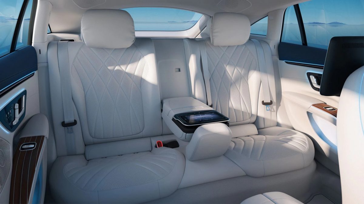 interior bancheta spate Mercedes-Benz EQS coupe